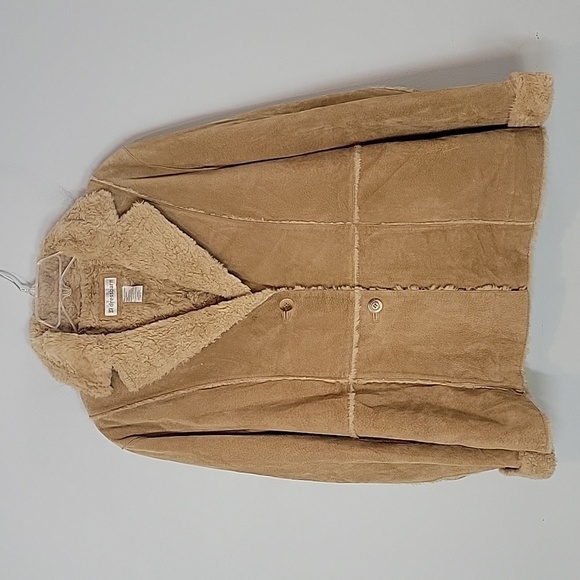 Vintage Dressbarn Leather boho western jacket Y2k - Picture 1 of 8